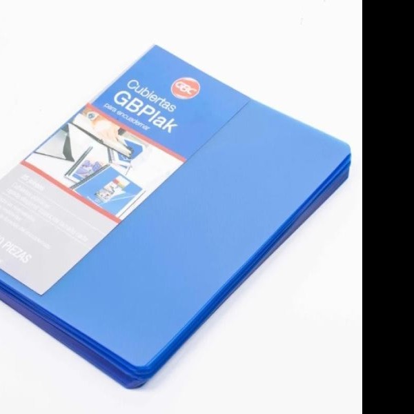 CUBIERTA CTA. ESTRIADA GBC AZUL P3551 PAQUETE C25 JUEGOS